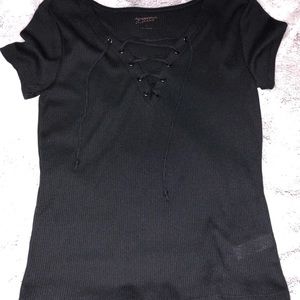 Black crop top !!